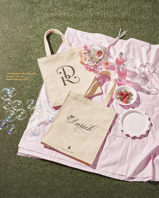 One Point Logo Canvas Tote
