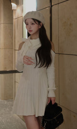 モデル:158cm(着用サイズ:FREE 着用カラー:IVO)