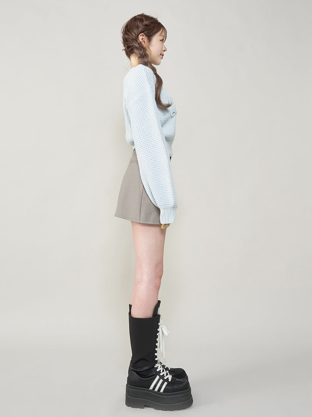 モデル:165cm(着用サイズ:S 着用カラー:GRY)