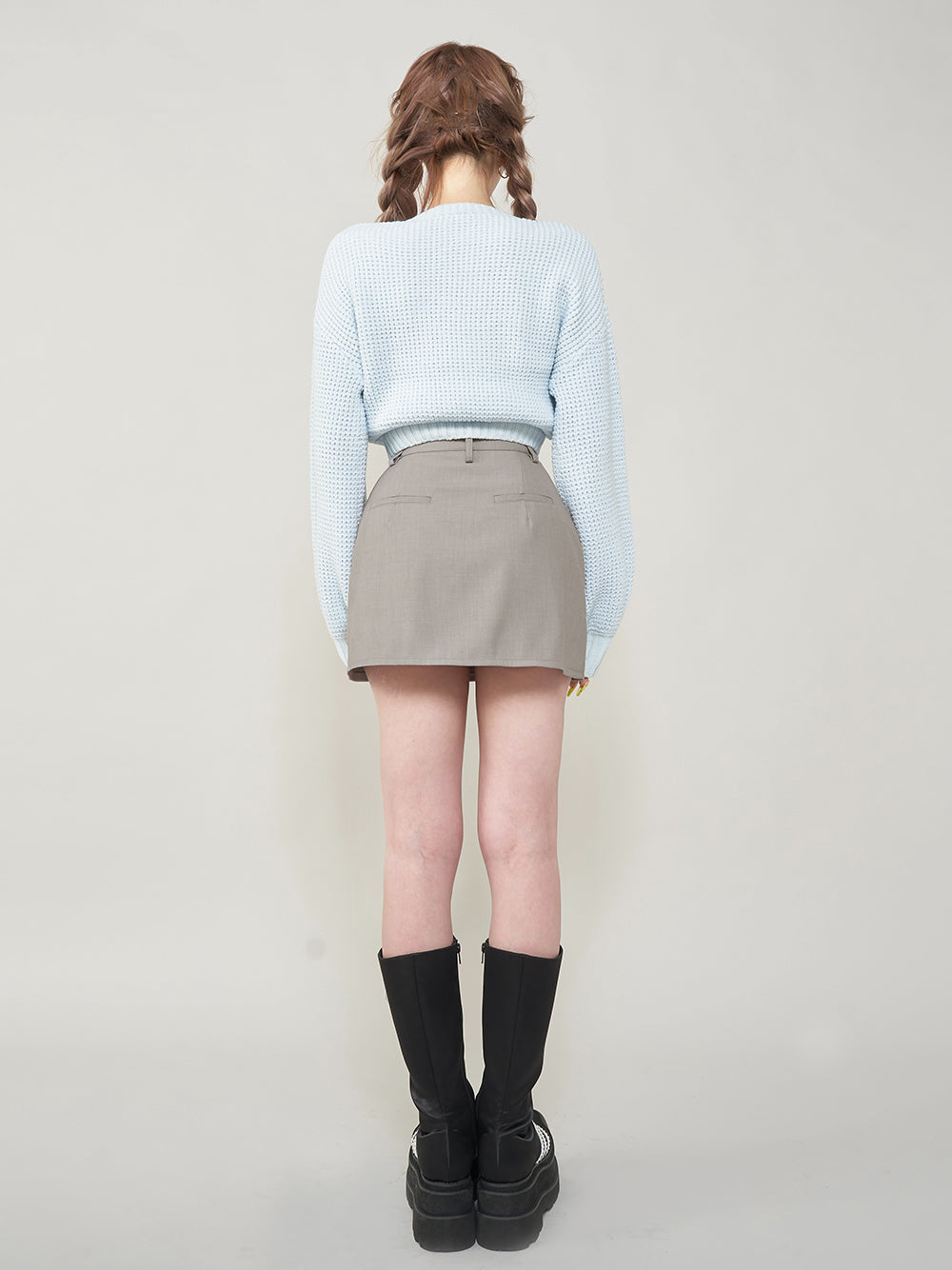 モデル:165cm(着用サイズ:S 着用カラー:GRY)