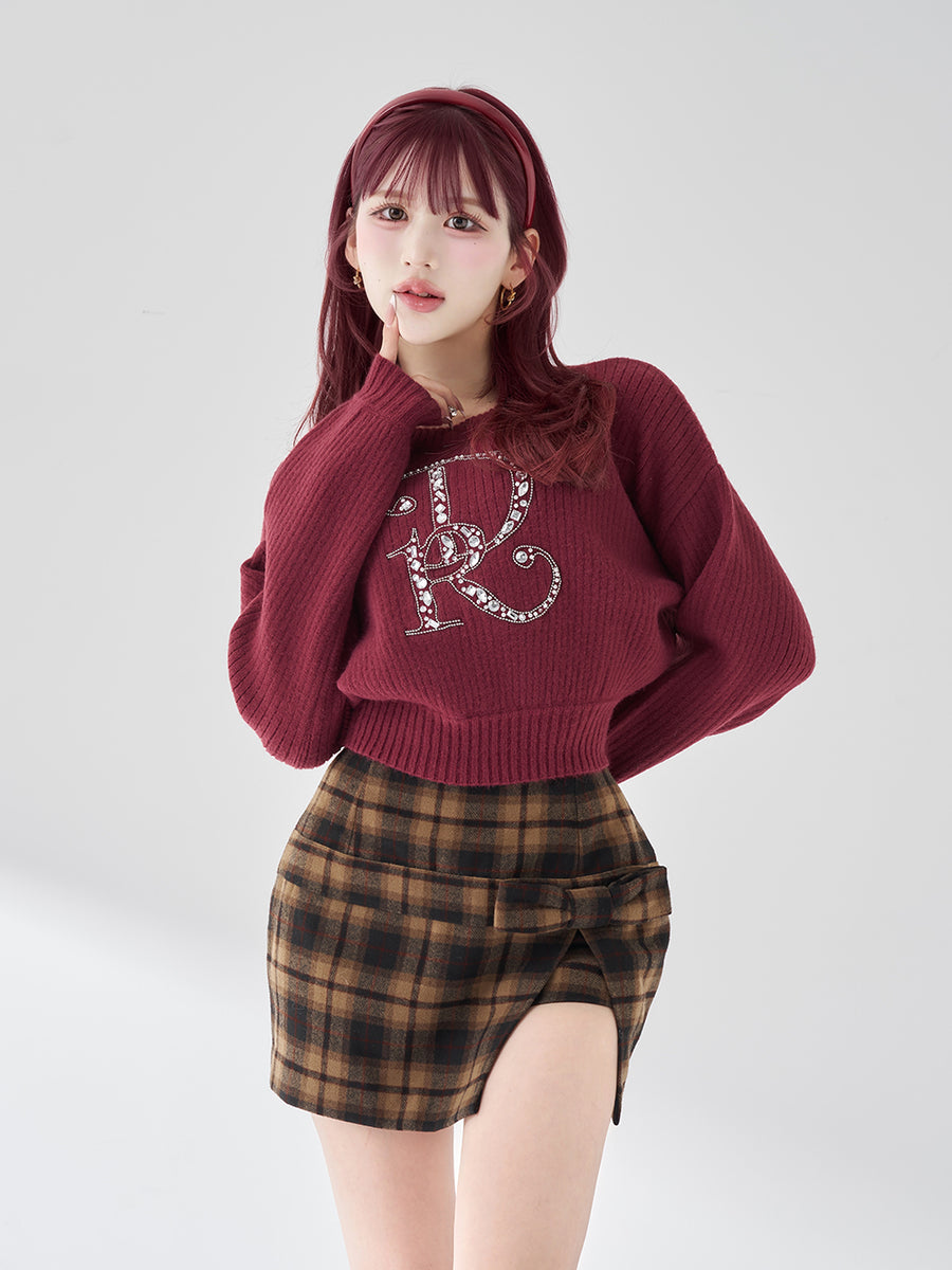 モデル:165cm(着用サイズ:FREE 着用カラー:BRD)