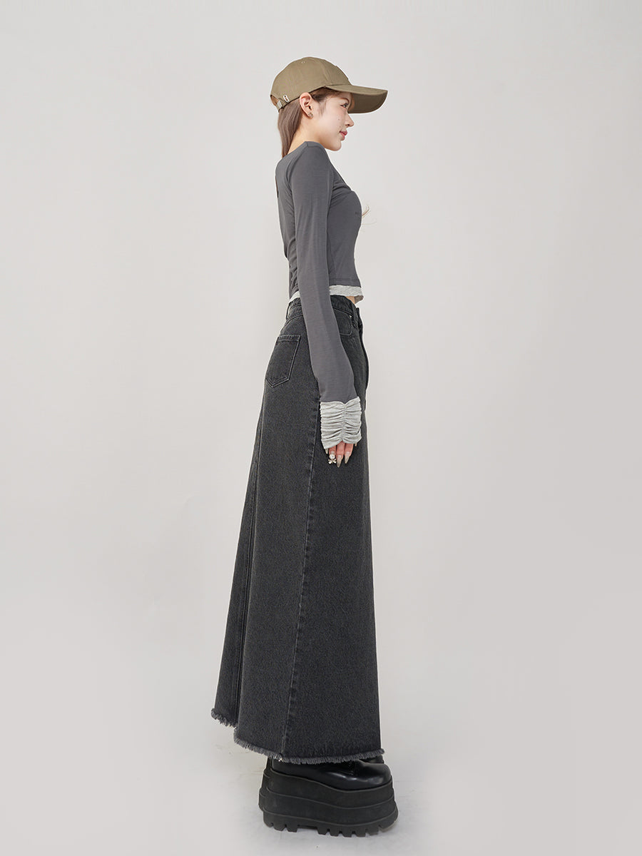 モデル:165cm(着用サイズ:FREE 着用カラー:C-GRY)