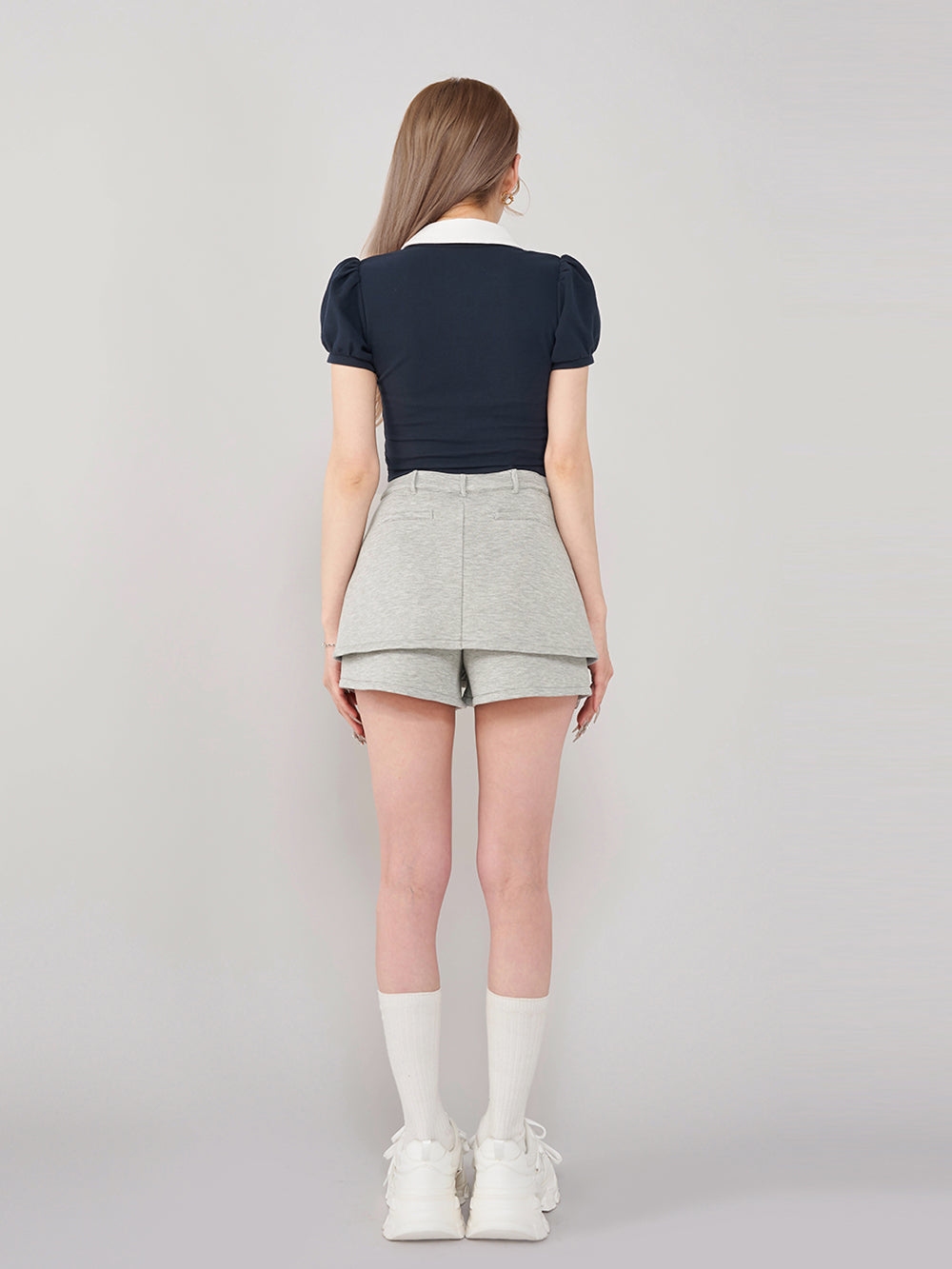 モデル:165cm(着用サイズ:S 着用カラー:GRY)