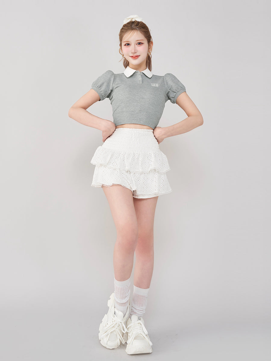 モデル:165cm(着用サイズ:L 着用カラー:WHT)