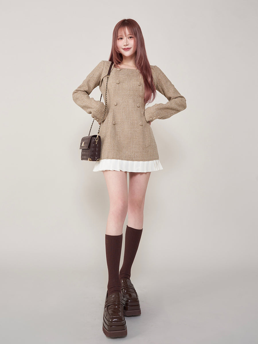 モデル:165cm(着用サイズ:FREE 着用カラー:BRN)