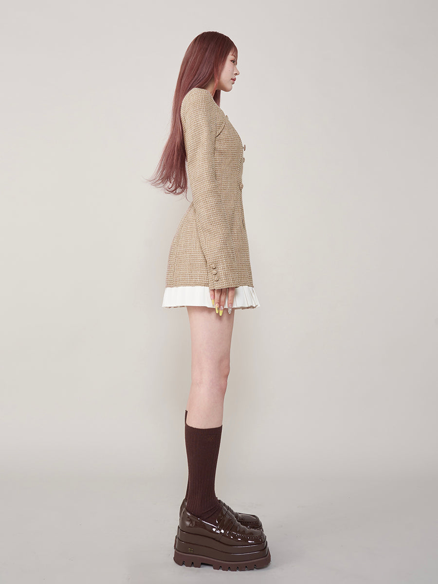 モデル:165cm(着用サイズ:FREE 着用カラー:BRN)
