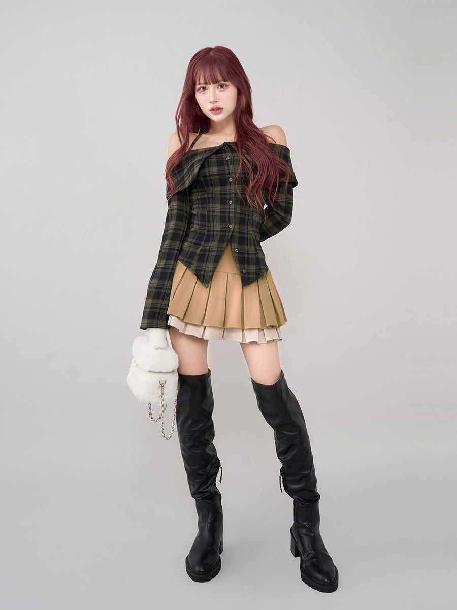 モデル:165cm(着用サイズ:S 着用カラー:BEG)