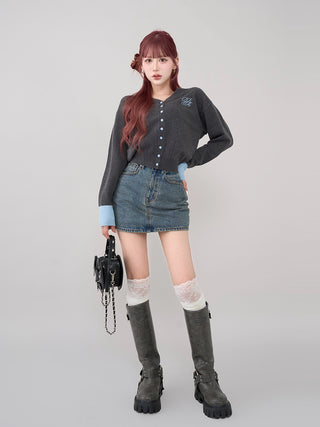 モデル:165cm(着用サイズ:S 着用カラー:BLU)