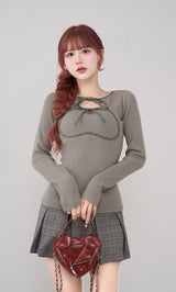 モデル:165cm(着用サイズ:FREE 着用カラー:GRY)