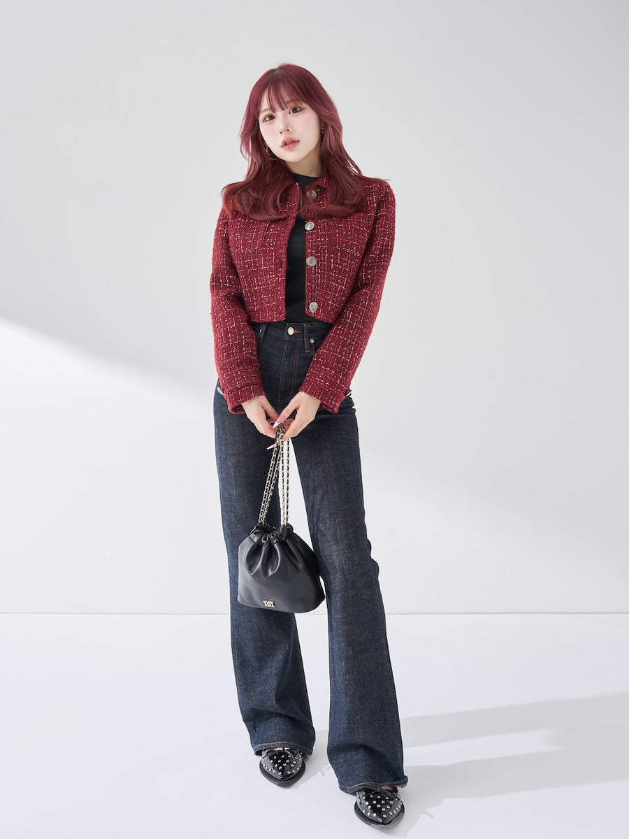 サイズ:FREE カラー:BLK