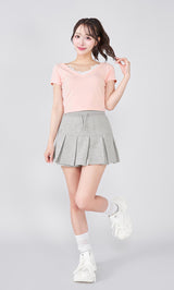 モデル:156cm(着用サイズ:L 着用カラー:WHT)