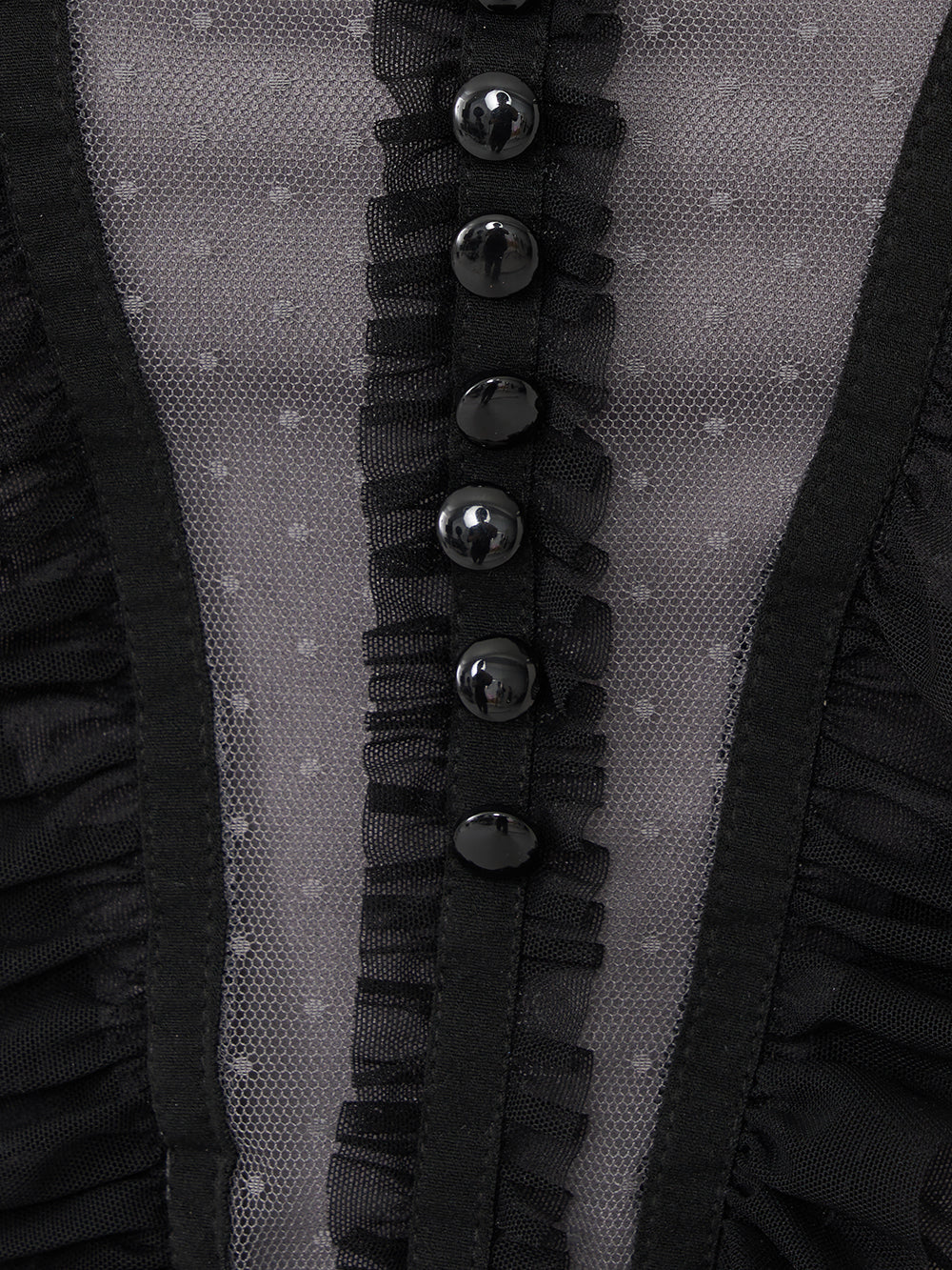 モデル:156cm(着用サイズ:FREE 着用カラー:BLK)