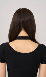 モデル:156cm(着用サイズ:FREE 着用カラー:BLK)