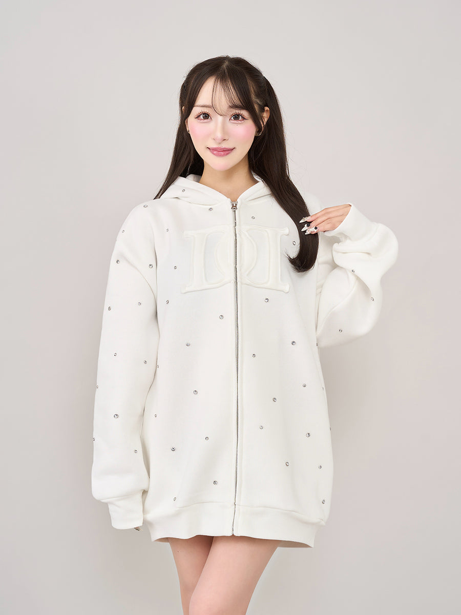 モデル:156cm(着用サイズ:FREE 着用カラー:WHT)