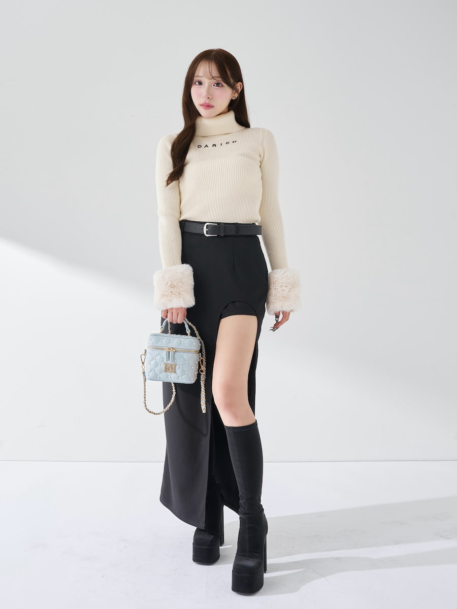 モデル:156cm(着用サイズ:S 着用カラー:BLK)