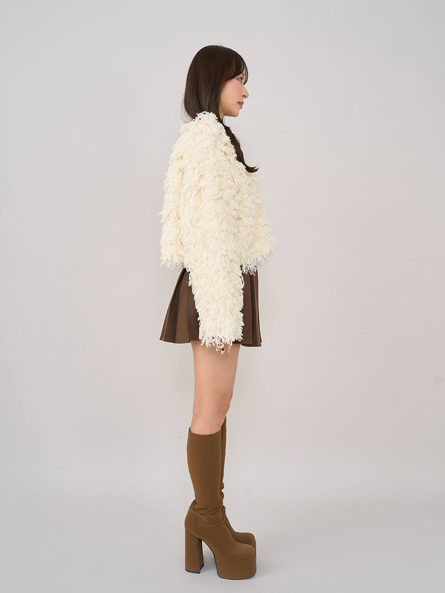 モデル:156cm(着用サイズ:FREE 着用カラー:IVO)