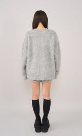 モデル:156cm(着用サイズ:FREE 着用カラー:GRY)