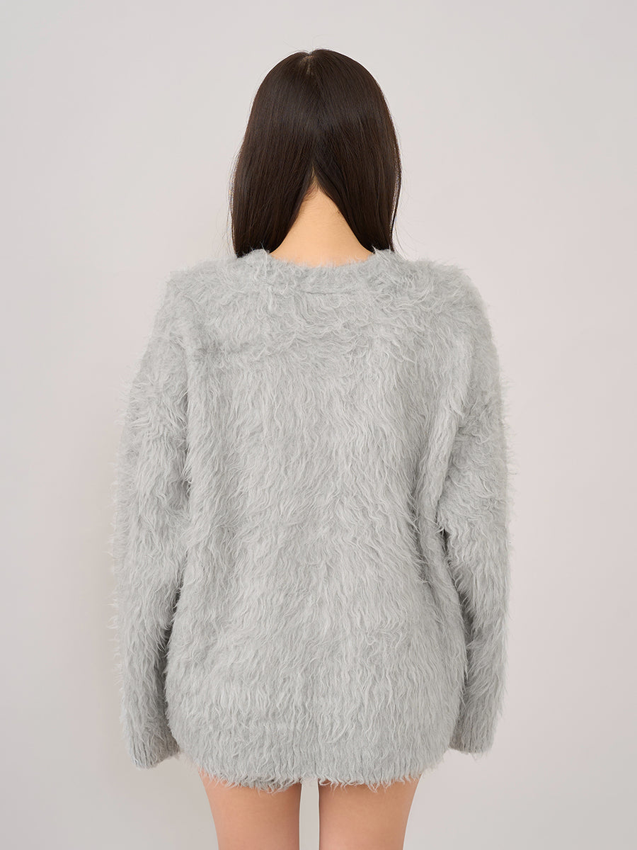 モデル:156cm(着用サイズ:FREE 着用カラー:GRY)