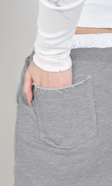 モデル:163cm(着用サイズ:FREE 着用カラー:GRY)