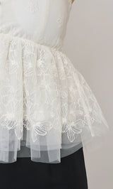 モデル:163cm(着用サイズ:FREE 着用カラー:WHT)