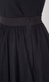 モデル:163cm(着用サイズ:FREE 着用カラー:BLK)