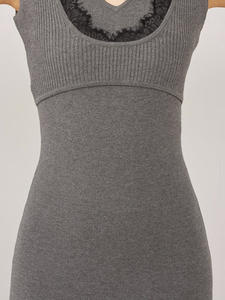 モデル:163cm(着用サイズ:FREE 着用カラー:GRY)
