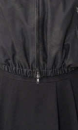 モデル:163cm(着用サイズ:FREE 着用カラー:BLK)