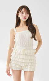 モデル:163cm(着用サイズ:FREE 着用カラー:WHT)