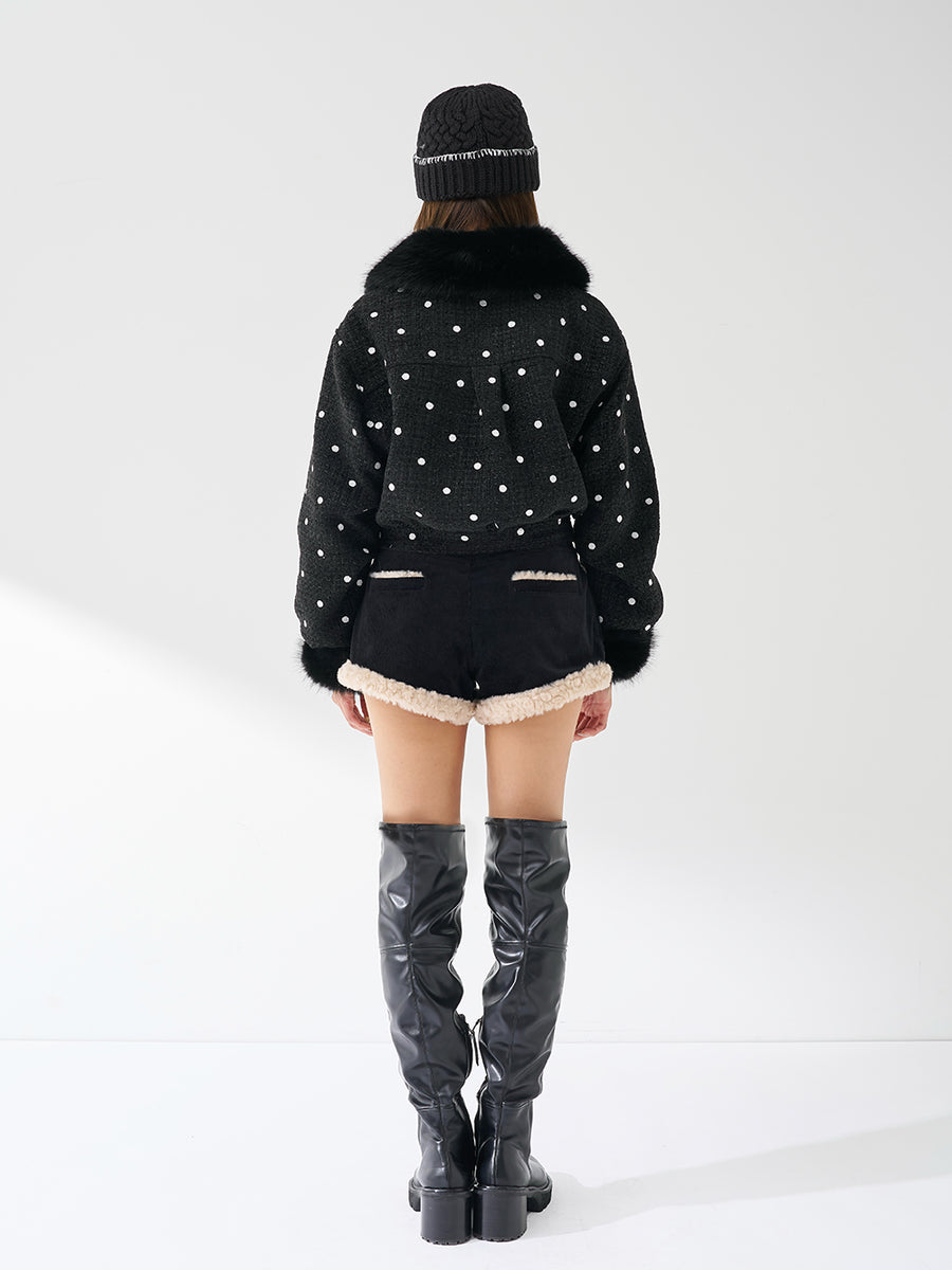 モデル:163cm(着用サイズ:S 着用カラー:BLK)