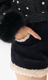モデル:163cm(着用サイズ:S 着用カラー:BLK)