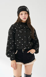 モデル:163cm(着用サイズ:FREE 着用カラー:BLK)