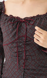 モデル:163cm(着用サイズ:FREE 着用カラー:GRY)