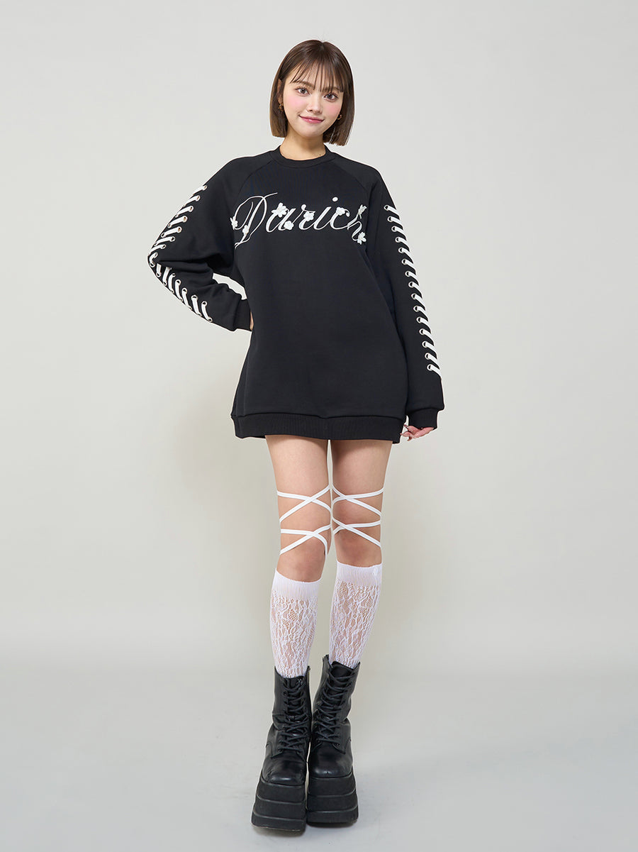モデル:163cm(着用サイズ:FREE 着用カラー:BLK)