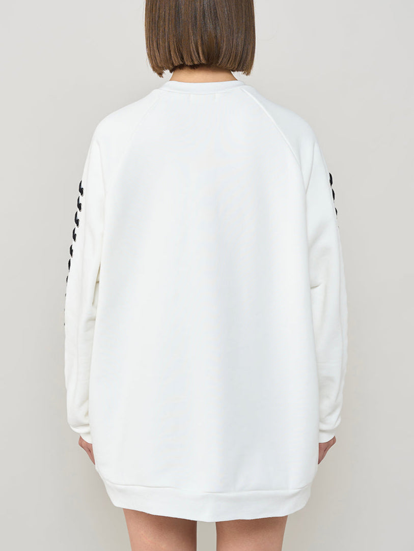 モデル:163cm(着用サイズ:FREE 着用カラー:WHT)