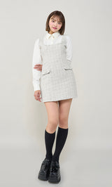 モデル:163cm(着用サイズ:FREE 着用カラー:WHT)