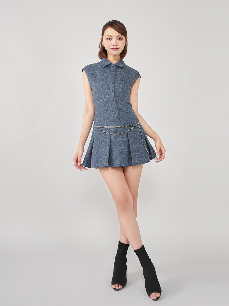 モデル:163cm(着用サイズ:FREE 着用カラー:NVY)