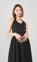 モデル:163cm(着用サイズ:FREE 着用カラー:BLK)