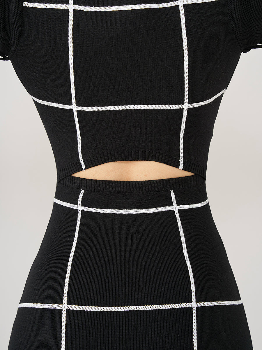 モデル:163cm(着用サイズ:FREE 着用カラー:BLK)