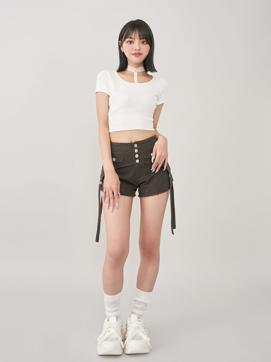 モデル:163cm(着用サイズ:S 着用カラー:C-GRY)