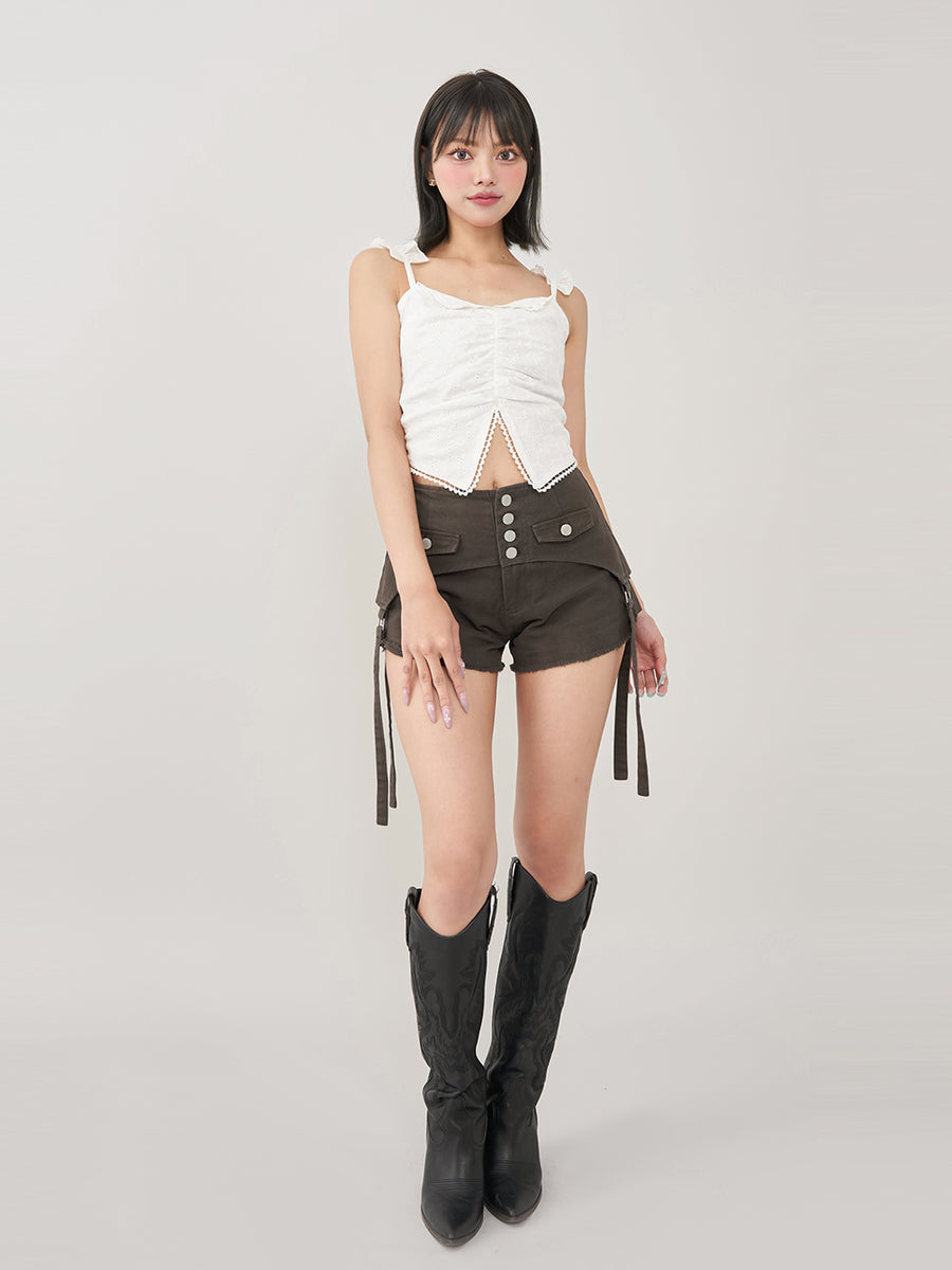 モデル:163cm(着用サイズ:S 着用カラー:C-GRY)