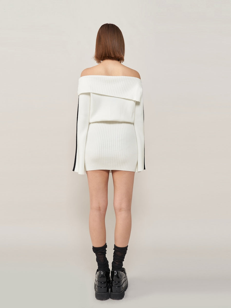 モデル:163cm(着用サイズ:FREE 着用カラー:WHT)