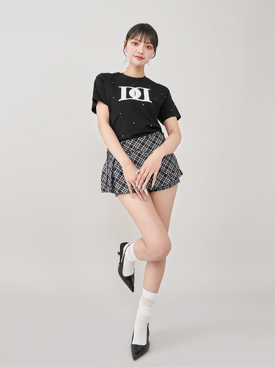 モデル:163cm(着用サイズ:FREE 着用カラー:BLK)