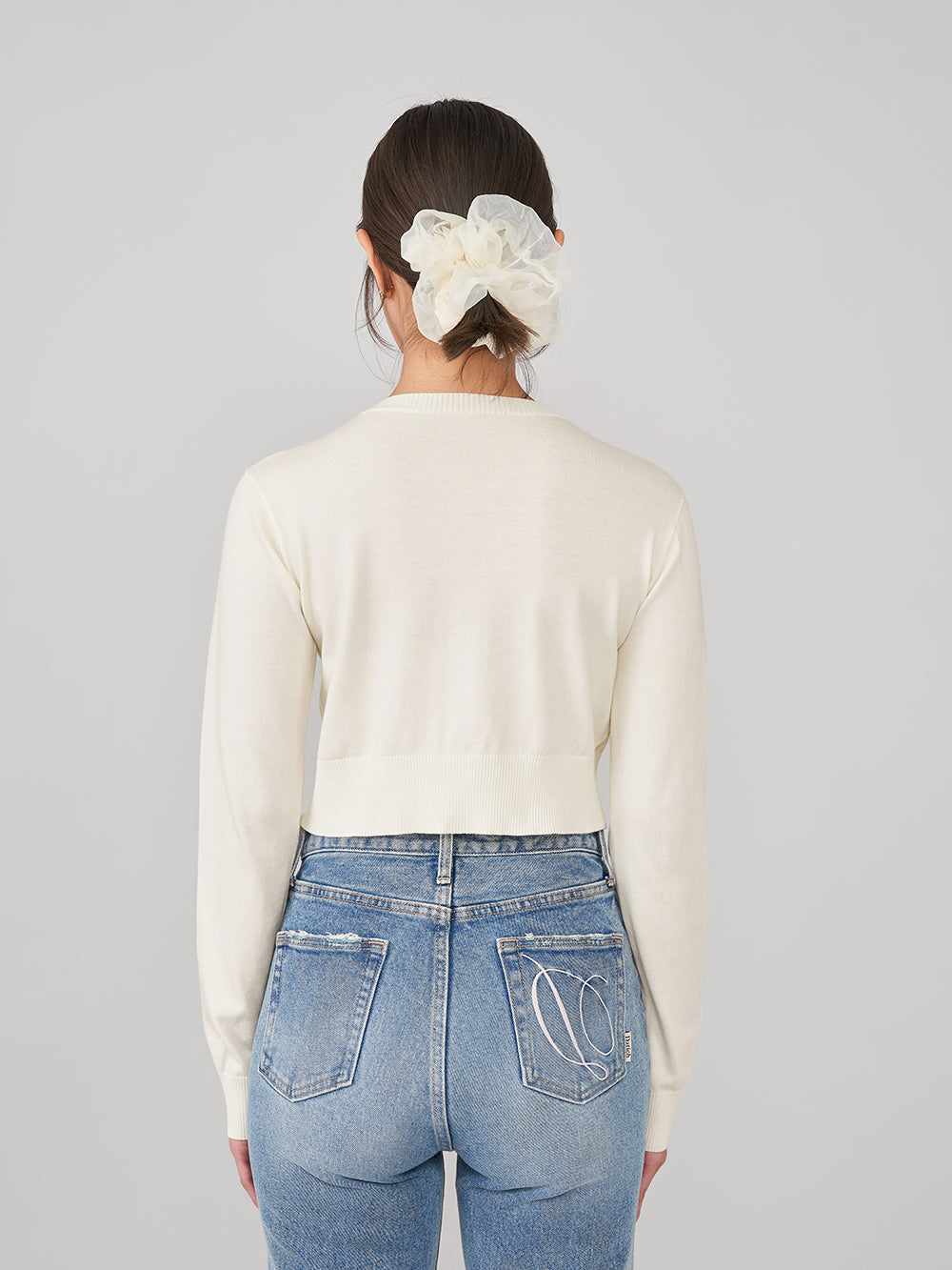 モデル:163cm(着用サイズ:FREE 着用カラー:WHT)