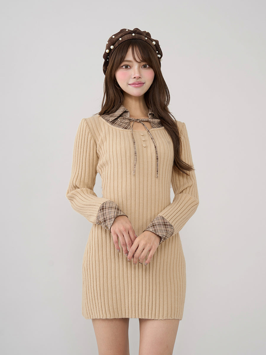 モデル:163cm(着用サイズ:FREE 着用カラー:BEG)