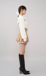 モデル:163cm(着用サイズ:FREE 着用カラー:WHT)