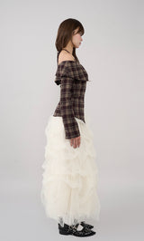 モデル:163cm(着用サイズ:FREE 着用カラー:BRN)