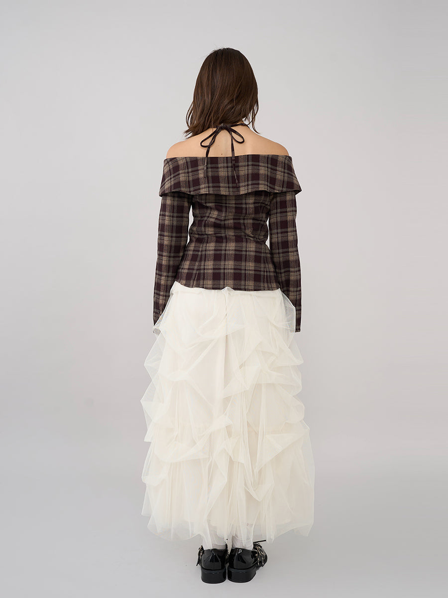 モデル:163cm(着用サイズ:FREE 着用カラー:BRN)