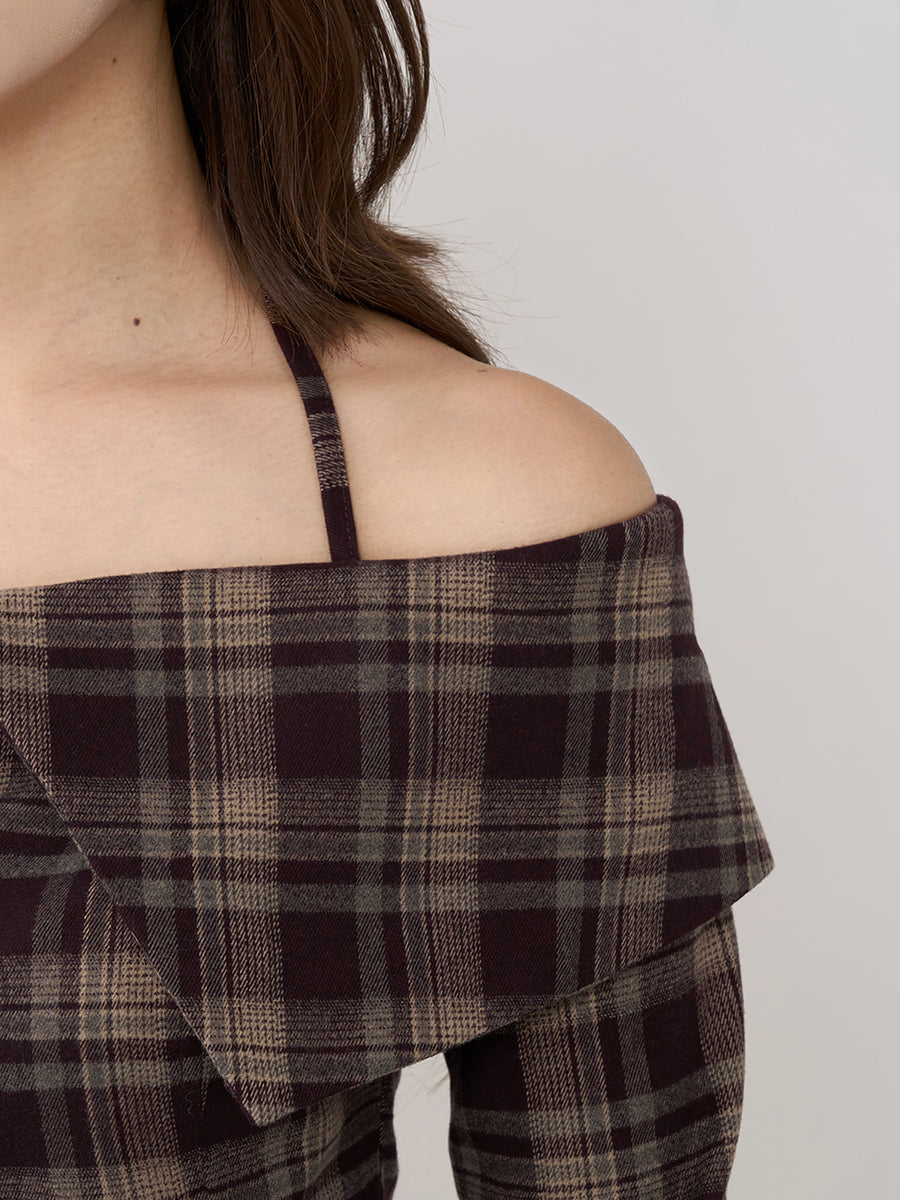 モデル:163cm(着用サイズ:FREE 着用カラー:BRN)