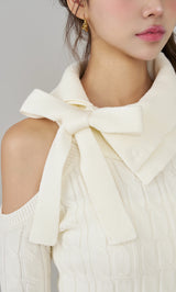 モデル:163cm(着用サイズ:FREE 着用カラー:IVO)