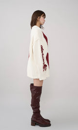 モデル:163cm(着用サイズ:FREE 着用カラー:IVO)